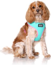 DOOG Step In Neoflex Rin Tin Tin Neon Dog Harness, Teal/Pink, Large: 19.5 to 27.5-in chest slide 2 of 5