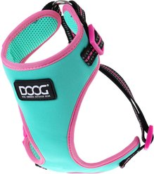 DOOG Step In Neoflex Rin Tin Tin Neon Dog Harness, Teal/Pink, X-Large: 22.5 to 31.5-in chest