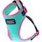 Show in main carousel: DOOG Step In Neoflex Rin Tin Tin Neon Dog Harness, Teal/Pink, X-Small: 11 to 13-in chest slide 1 of 5