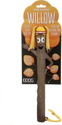 DOOG Stick Family Willow Dog Chew Toy, Brown