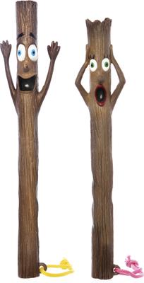 Show full view: DOOG Stick Family Woody Husband Dog Chew Toy, Brown slide 2 of 5