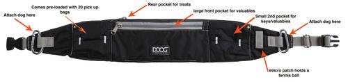 Show full view: DOOG Walkie Dog Belt, Black slide 7 of 7