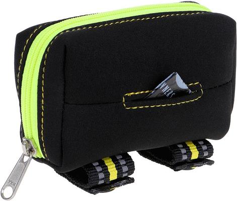 Show full view: DOOG Walkie Dog Pouch Bolt Neon Dog Poop Bag Dispenser, Black/Yellow slide 2 of 7