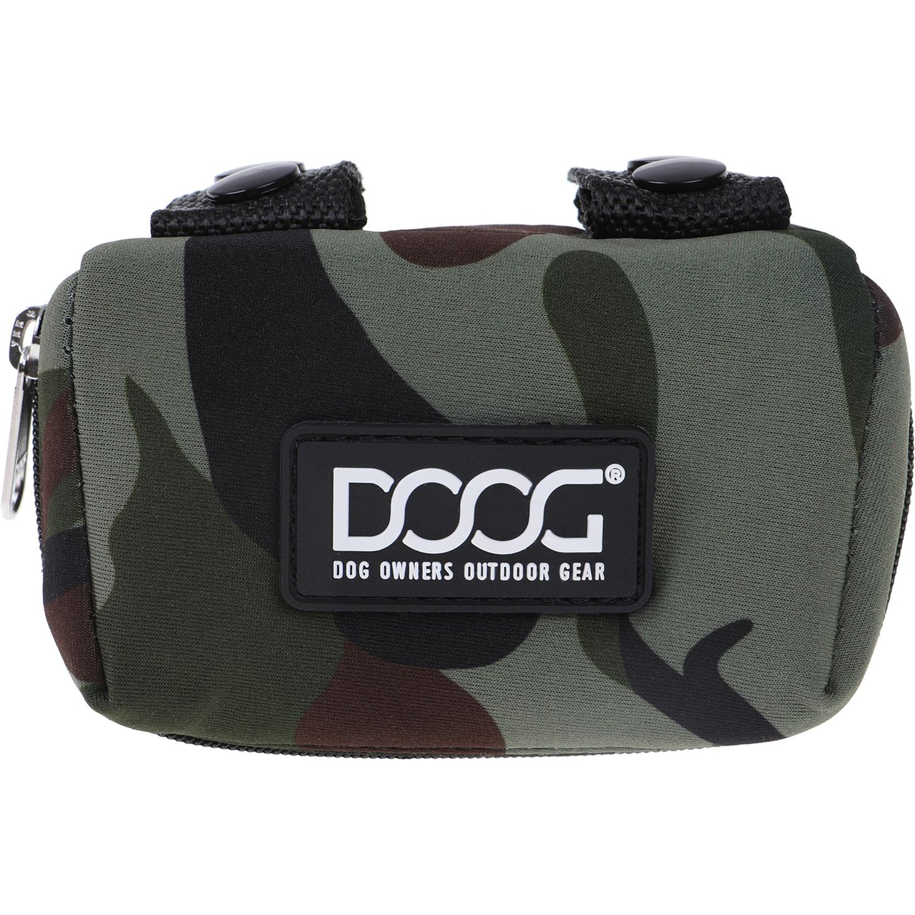 DOOG Walkie Dog Pouch Bruiser Dog Poop Bag Dispenser, Camo