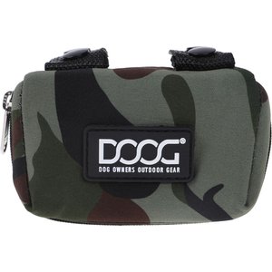 DOOG Walkie Dog Pouch Bruiser Dog Poop Bag Dispenser, Camo