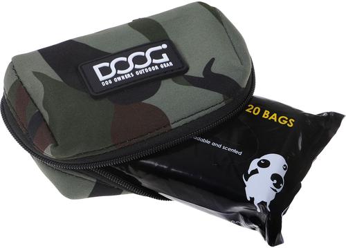 Show full view: DOOG Walkie Dog Pouch Bruiser Dog Poop Bag Dispenser, Camo slide 3 of 7