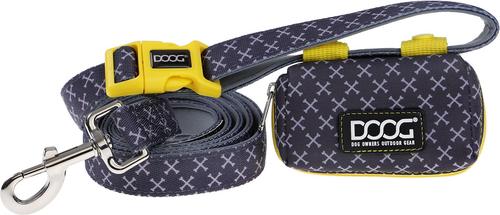 Show full view: DOOG Walkie Dog Pouch Odie Dog Poop Bag Dispenser, Black/Purple/Yellow slide 4 of 7