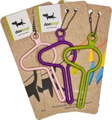 Dooloop Dog Waste Bag Holder, Spring Fling, 3 count