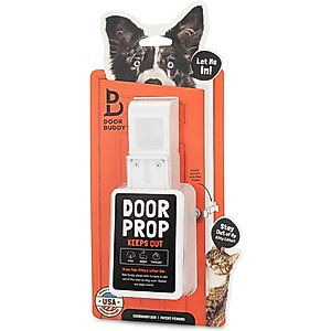 Door Buddy Dog & Cat Door Prop, White