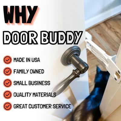 Show full view: Door Buddy Dog & Cat Door Prop, White slide 8 of 10