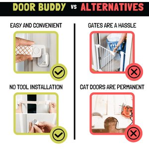 Door Buddy Door Latch, Caramel