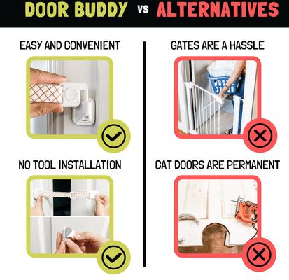 Show full view: Door Buddy Door Latch, Caramel slide 5 of 12