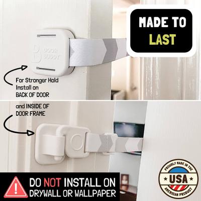 Show full view: Door Buddy Door Latch, Caramel slide 7 of 12