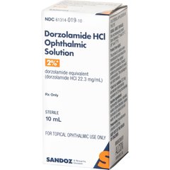 Dorzolamide HCL (Generic) Ophthalmic Solution 2%