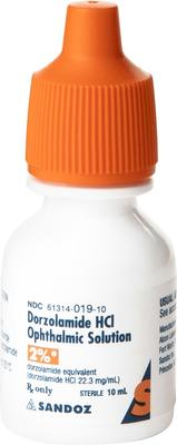 Show full view: Dorzolamide HCL (Generic) Ophthalmic Solution 2%, 10-mL slide 3 of 6