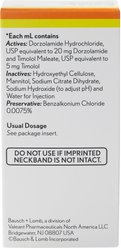 Dorzolamide HCl / Timolol Maleate (Generic) Ophthalmic Solution, 22.3-mg/6.8-mg per mL, 10-mL slide 2 of 5