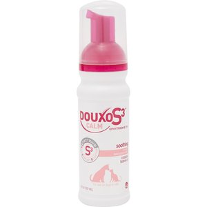 Douxo S3 CALM Soothing Itchy, Hydrated Skin Dog & Cat Mousse, 5.1-fl oz bottle
