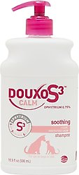 Douxo S3 CALM Soothing Itchy, Hydrated Skin Dog & Cat Shampoo, 16.9-fl oz bottle