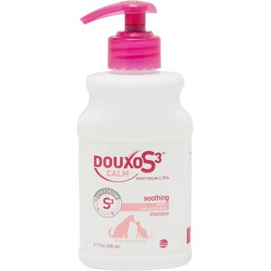Douxo S3 CALM Soothing Itchy, Hydrated Skin Dog & Cat Shampoo, 6.7-fl oz bottle