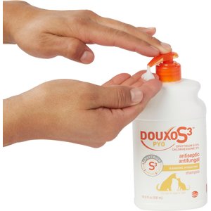 Douxo S3 PYO Antiseptic Antifungal Chlorhexidine Dog & Cat Shampoo, 16.9-oz bottle