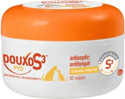 Douxo S3 PYO Antiseptic Antifungal Chlorhexidine Wipes, 30 count + Dog & Cat Shampoo slide 2 of 9