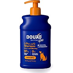 Douxo Skin & Coat SPA Ultra-Safe 2 in 1 Conditioning Dog Shampoo, 16-fl oz bottle