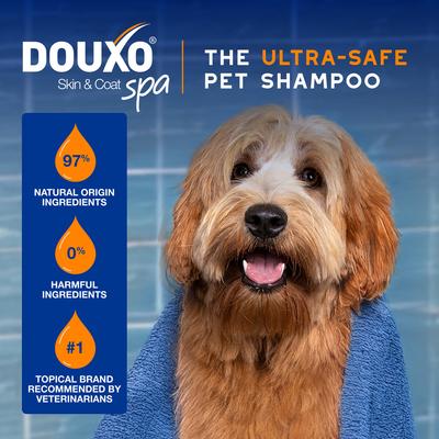 Show full view: Douxo Skin & Coat SPA Ultra-Safe 2 in 1 Conditioning Dog Shampoo, 16-fl oz bottle slide 6 of 11