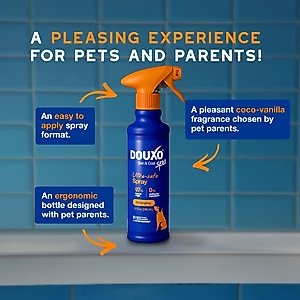 Douxo Skin & Coat SPA UltraSafe Detangling Spray, 10-fl oz bottle