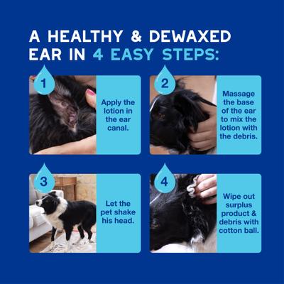 Show full view: Douxo Skin & Coat SPA UltraSafe Dewaxing Ear Cleaner, 4.1-fl oz bottle slide 8 of 10