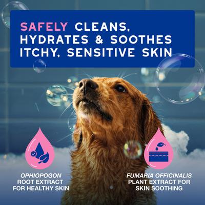 Show full view: Douxo Skin & Coat SPA Ultra-Safe Itch Relief Dog Shampoo, 16-fl oz bottle slide 4 of 11