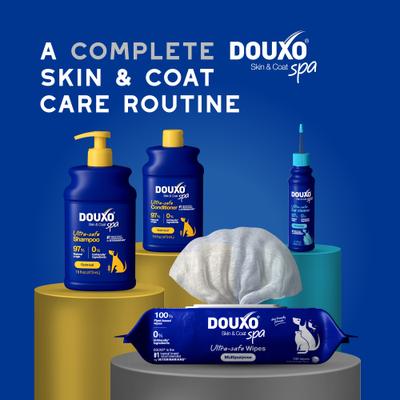 Show full view: Douxo Skin & Coat SPA UltraSafe Multipurpose Wipes, 100 wipes slide 9 of 10