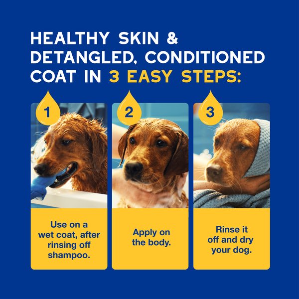 Show full view: Douxo Skin & Coat SPA Ultra-Safe Oatmeal Dog Conditioner, 16-fl oz bottle slide 7 of 10