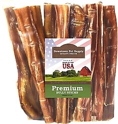 Downtown Pet Supply 6" Premium Bully Stick Dog Treats, 10 pack