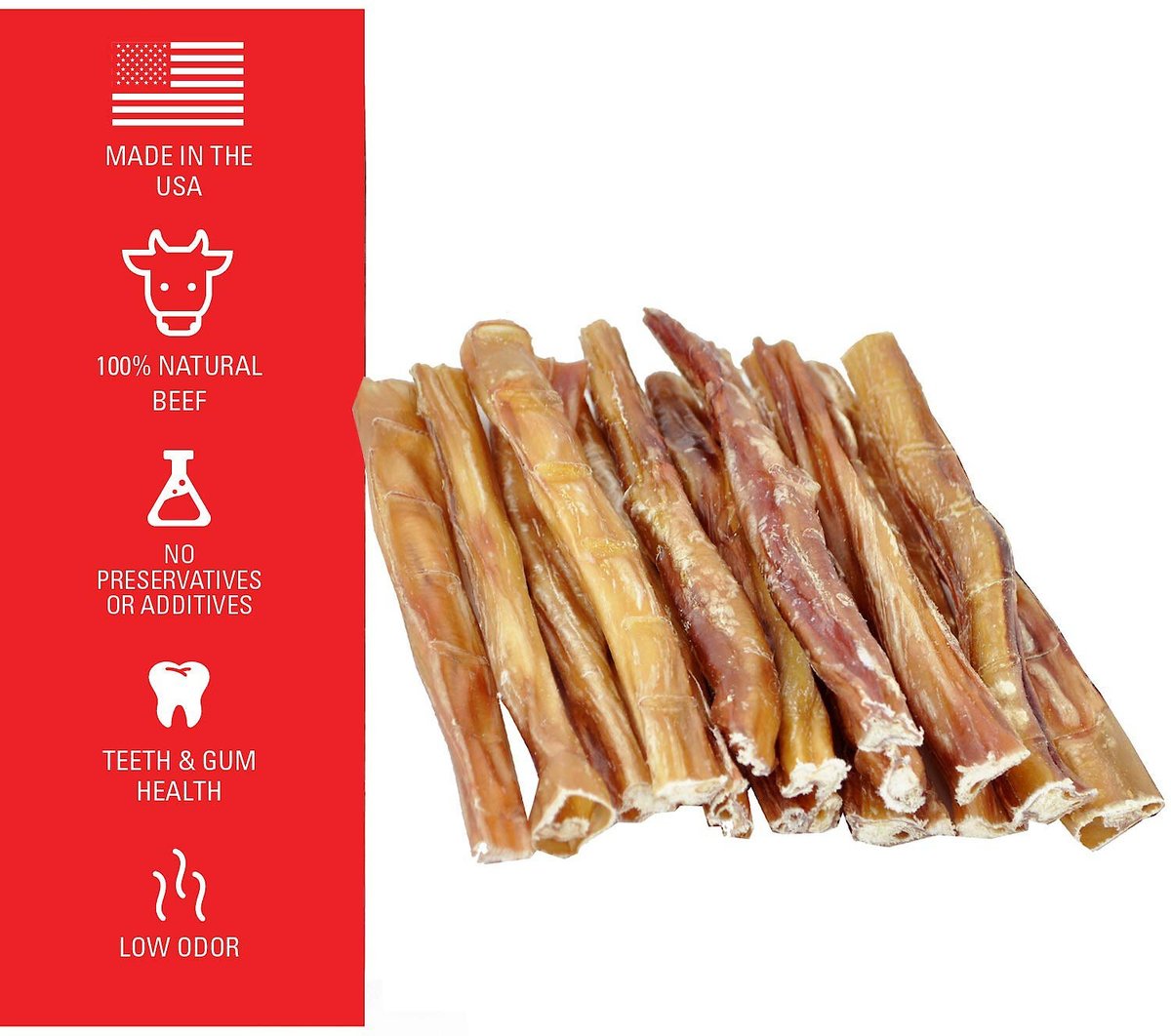 Downtown Pet Supply 6" Premium Bully Stick Dog Treats