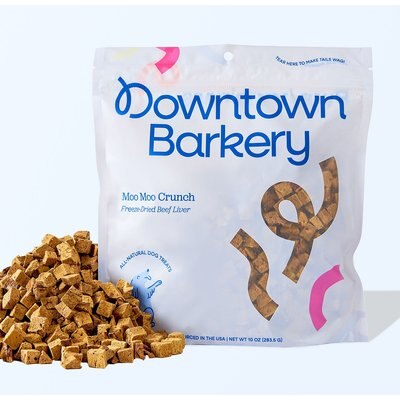 Downtown Pet Supply Downtown Pet Supply Barkery Beef Liver Grain-Free Adult Freeze-Dried Dog & Cat Treats, 10-oz bag