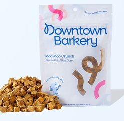 Downtown Pet Supply Barkery Beef Liver Grain-Free Adult Freeze-Dried Dog & Cat Treats, 4-oz bag