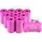 Show in main carousel: Downtown Pet Supply Dog Poop Bags & Dispenser, Pink, 180 bags slide 1 of 9