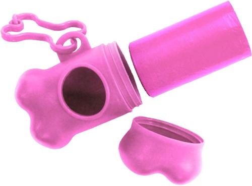 Show full view: Downtown Pet Supply Dog Poop Bags & Dispenser, Pink, 180 bags slide 5 of 9