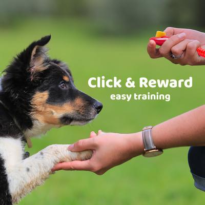 Show full view: Downtown Pet Supply Training Dog Clickers, Color Varies, 2 pack slide 5 of 5