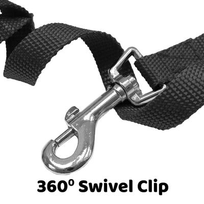 Show full view: Downtown Pet Supply Training Dog Lead, Black, 50-ft slide 3 of 7