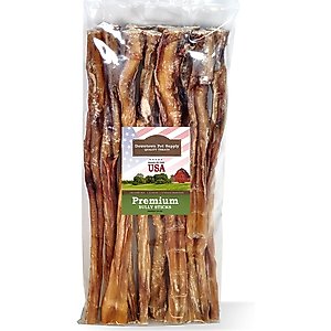 Downtown Pet Supply USA Bully Sticks 12-in Dog Treats, 15 count