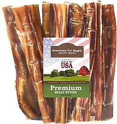Downtown Pet Supply USA Bully Sticks 6-in Dog Treats, 50 count