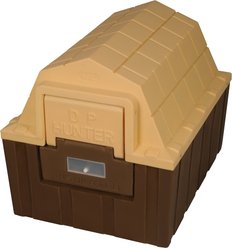 Dog Palace DP Hunter Insulated Dog House, Brown/Tan