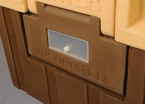 Show full view: Dog Palace DP Hunter Insulated Dog House & Heating Pad, Brown/Tan slide 4 of 10