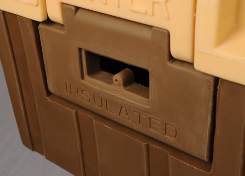 Show full view: Dog Palace DP Hunter Insulated Dog House & Heating Pad, Brown/Tan slide 5 of 10