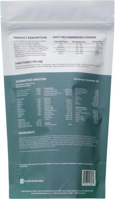 Show full view: Dr. Bill's Pet Nutrition Canine Optimum Skin & Coat Dog Supplement Powder, 340-gm pouch slide 9 of 10