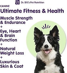 Dr. Bill's Pet Nutrition Canine Ultimate Fitness & Health Dog Supplement Powder, 680-gm pouch slide 2 of 9