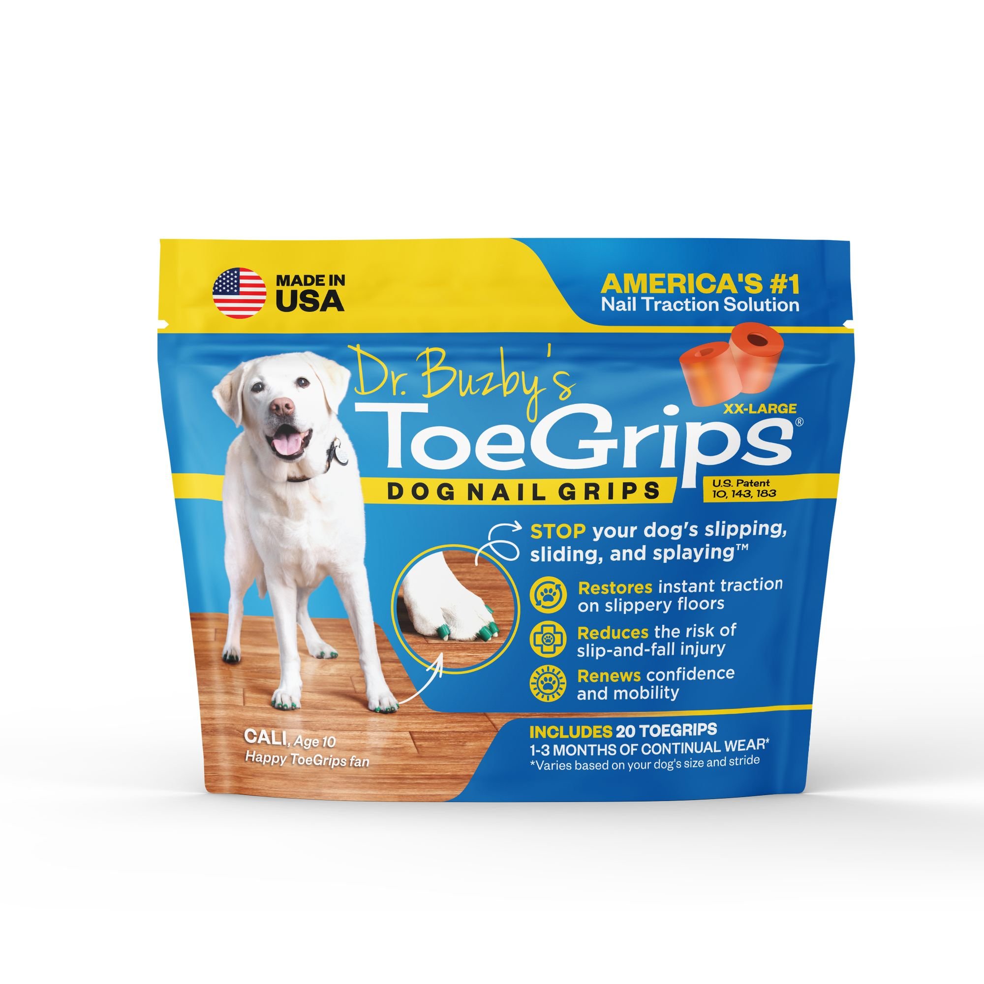 Questions and Answers about DR. BUZBY'S ToeGrips Dog Nail Grips