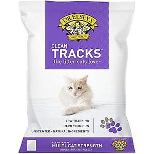 Dr. Elsey's Clean Tracks Clumping Clay Cat Litter, 40-lb bag