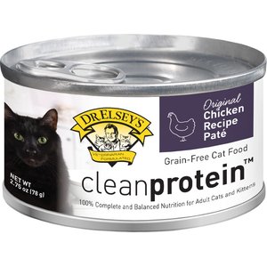 Dr. Elsey's cleanprotein Chicken Recipe Wet Cat Food, 2.75-oz can, case of 24